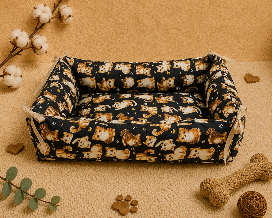 Cama Box Gatitos