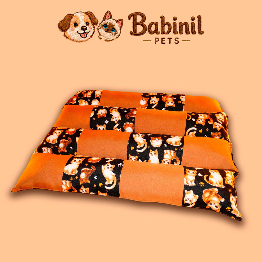 Cama Colchoneta Mosaico Gatitos